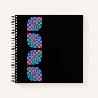 Carnet Carreaux de rayonnement mosaïque