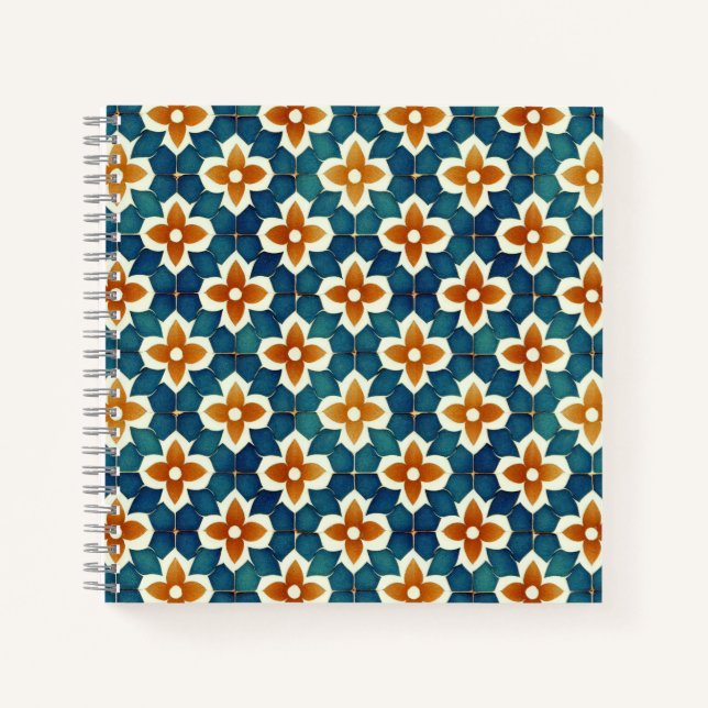 Carnet Carrelage marocain (Devant)