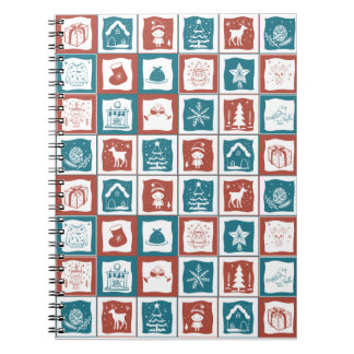 Carnet Carrelage mosaïque inspiré de l'Avent de Noël