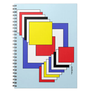 Carnet Carrés Abstraits