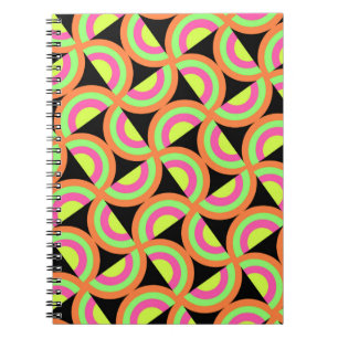 Carnet Carrés psychédéliques