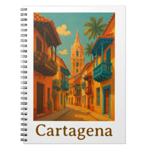 Carnet Cartagena Colombie Caraïbes Charme Coloré