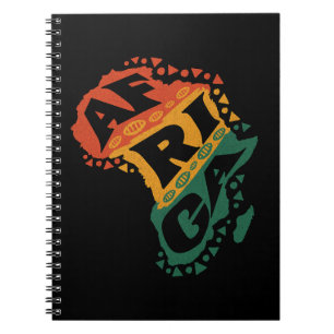 Carnet Carte Afrique
