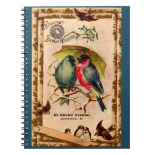 Carnet Carte commerciale victorienne Standard Sewing Mach