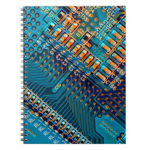 Carnet Carte de circuit électronique fermer. ordinateur,