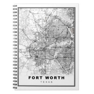 Carnet Carte de Fort Worth