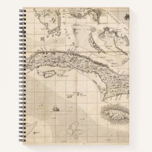 Carnet Carte de l'Empire britannique en Amérique Feuille