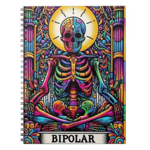 Carnet Carte de Tarot Bipolaire Occultisme Mystique