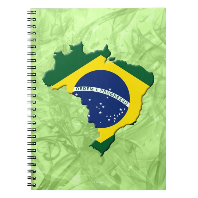 Carnet Carte du Brésil (Devant)