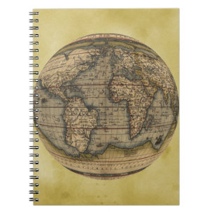 Carnet Carte du monde d'Ortelius