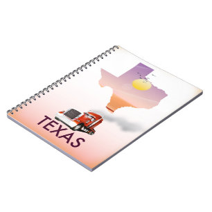 Carnet Carte du Texas Big Rig