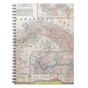 Carnet CARTE : Le PANAMA, 1907