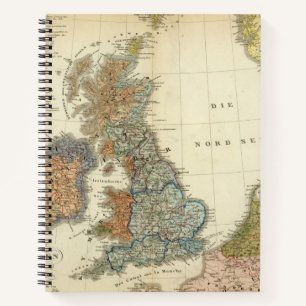 Carnet Carte linguistique des îles britanniques