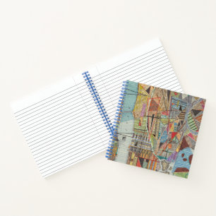 Carnet Carte moderne de New York I