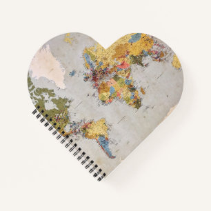 Carnet carte mondiale