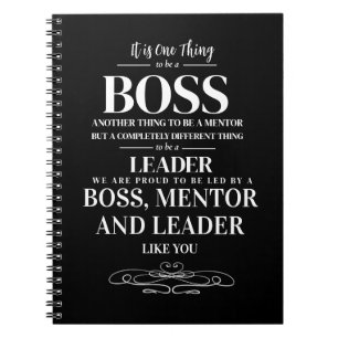 Carnet Carte semaine d'appréciation du patron