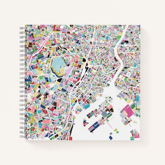 Carnet Carte Tokyo Japon (Devant)