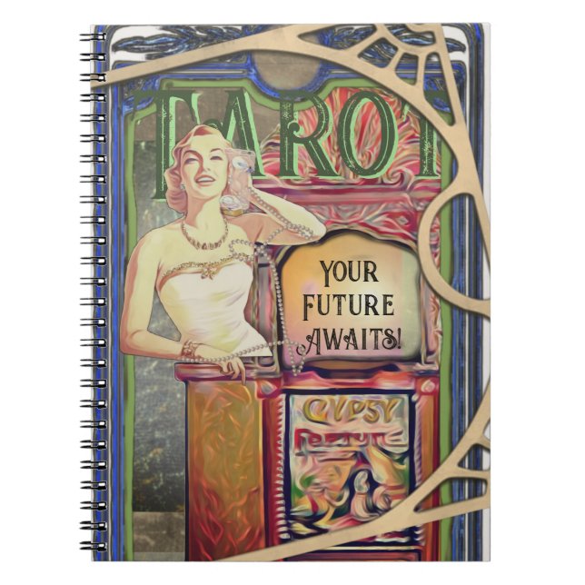 Carnet Cartes de Tarot de Teller Fortune (Devant)