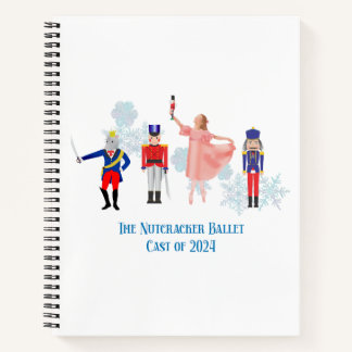 Carnet Cartes pour notes de ballet de craqueurs