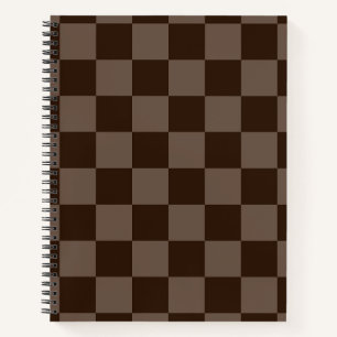 Carnet Carton Brown foncé et incy
