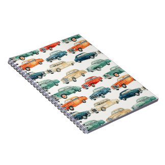 Carnet Cartoon Classic Cars