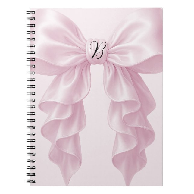 Carnet Cascade rose Ruffle Bow Elegant Posh Girl (Devant)