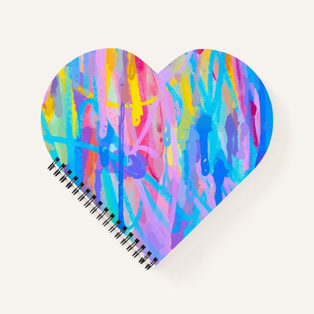 Carnet Cascade vibrante (Devant)