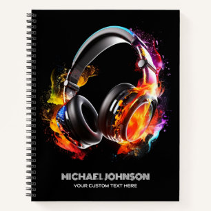 Carnet Casques Ados de musique moderne DJ Songwriter Band