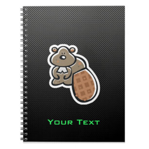 Carnet Castor mignon ; Lisse