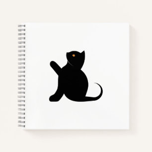 Carnet Cat dit bonjour