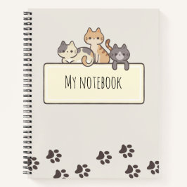 Carnet Cat lovers Notebook