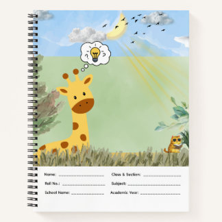 Carnet Cat Notebook for Book Lovers