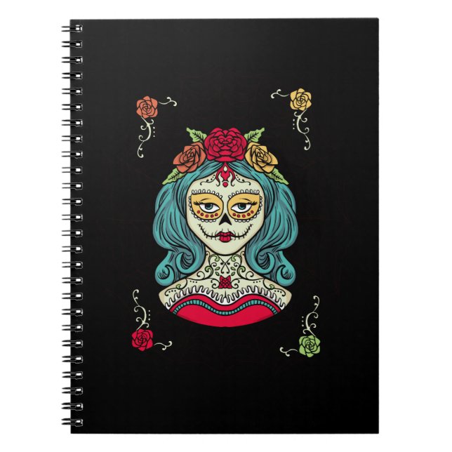 Carnet Catrina Día de Muertos Web (Devant)