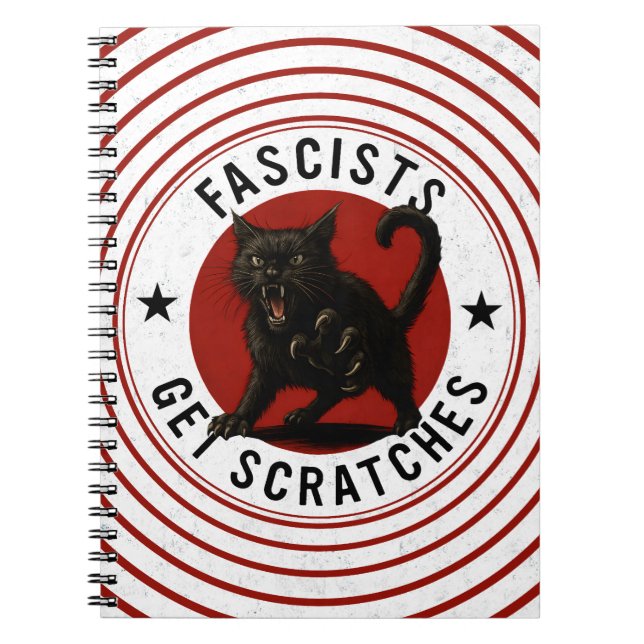 Carnet Cats Against Fascists (Devant)