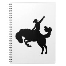 Cavalier de Rodéo sur un Cheval