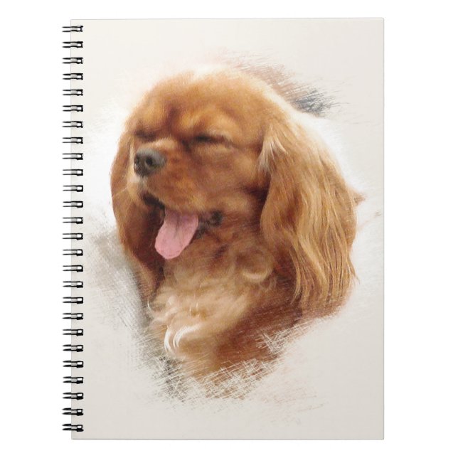 Carnet Cavalier King Charles Spaniel (Devant)