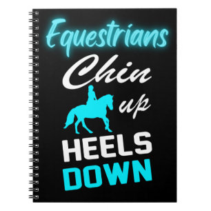 Carnet Cavaliers Tenez la tête haute, talons bas