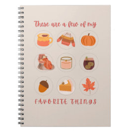 Carnet Ce Ne Sont Que Quelques-Uns De Mes Choses Préférée