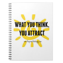 CARNET CE QUE VOUS PENSEZ ATTIRER CARNET/JOURNAL