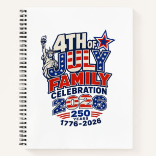 Carnet Célébration de la fête familiale du 4 juillet 2026