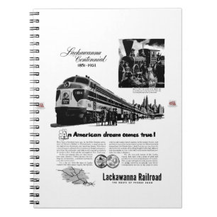 Carnet Centenaire ferroviaire de Lackawanna 1951