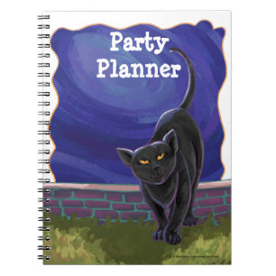 Carnet Centre de la fête des chats noirs