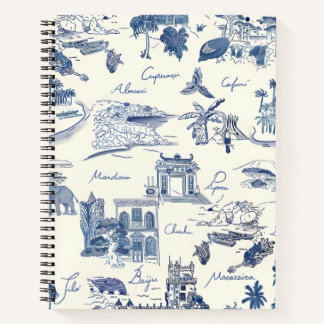Carnet Ceramic Daydream : Un voyage bleu et blanc