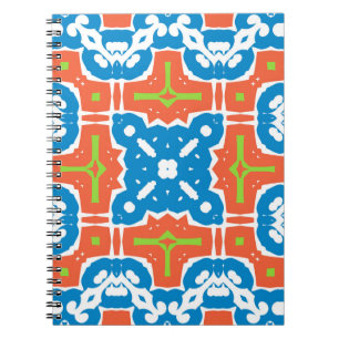 Carnet céramique mexicaine ancienne talavera. Vintage et