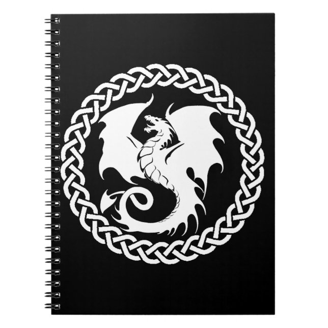 Carnet Cercle de dragon celtique (Devant)
