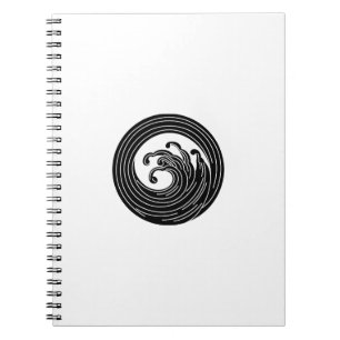 Carnet Cercle d'onde en forme de tourbillon