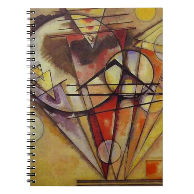 Carnet Cercles Abstraits Kandinsky (Devant)