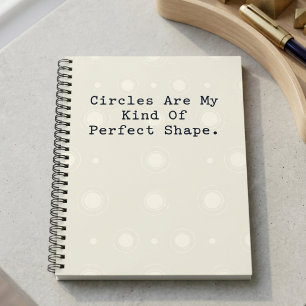 Carnet Cercles Mon Genre De Forme Parfaite Amoureux De La