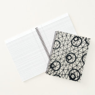 Carnet Cercles noirs et blancs