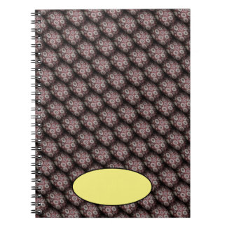 Carnet Cercles ombrés noirs